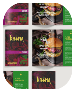 Carta Restaurante Kroma