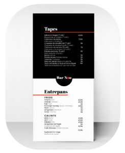 Carta de El Bar Nou